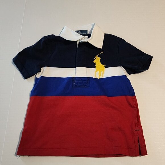 Polo Ralph Lauren boy size 2 / 2T Big pony logo shirt - Picture 2 of 7